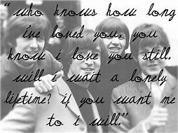 Image result for Beatles Quotes About Love