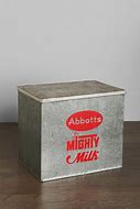 Image result for Vintage Metal Milk Box