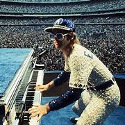Image result for Elton John Dodgers