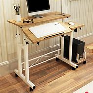 Image result for Small Adjustable Height Desk