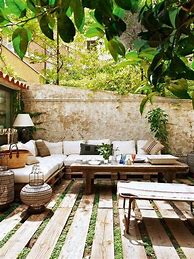 Image result for Outdoor Bohemian Decor