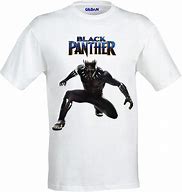 Image result for Black Panther T-Shirt
