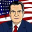 Image result for Richard Nixon Black and White