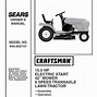 Image result for Craftsman Lawn Mower Parts Diagram
