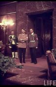 Image result for Martin Bormann with Goebbels