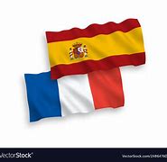 Image result for France and Spain Flag