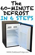Image result for How to Defrost a Mini Fridge Freezer