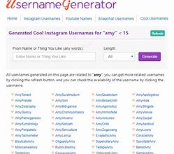 Image result for Rare Usernames Generator Instagram