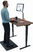 Image result for Standing Desk Wall Wheels