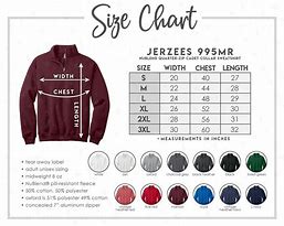 Image result for Jerzees Sweatshirt Color Chart