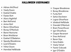 Image result for Usernames Aesthetic Halloween