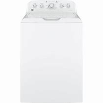 Image result for GE HTW240ASKWS 3.8 Cu.Ft. White Stainless Steel Top Load Washer - Washers & Dryers - Washers - White - U991356626