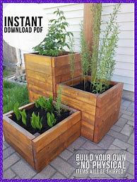 Image result for Raised Garden Trough Planters