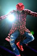 Image result for Chris Brown Yeezys