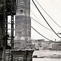 Image result for Roebling Bridge Historical Photo