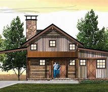 Image result for Rustic Barn Cabin Plans