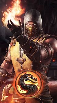 Image result for MKX Scorpion Drawing