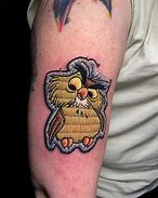 Image result for Simple Owl Tattoo