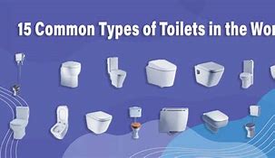 Image result for Bathroom Toilets Types