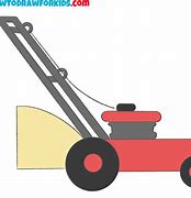 Image result for How to Draw a Lawn Mower