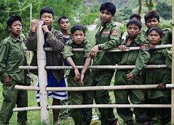 Image result for Myanmar Child Soldiers