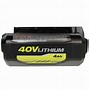 Image result for Ryobi 40V Battery Replacement