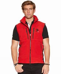 Image result for Red Ralph Lauren Polo Vest