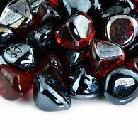 Image result for Fiery Sunset Blended Fire Pit Glass Diamonds 1', 10 Lbs