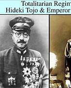 Image result for Emperor Hirohito and Hideki Tojo