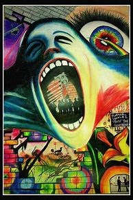 Image result for Pink Floyd the Wall Album Cover Art