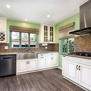 Image result for White Shaker Kitchen Cabinets