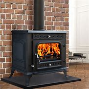 Image result for Cast Iron Stove Fireplace