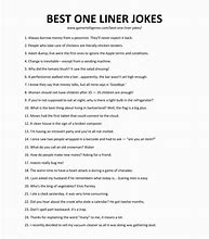 Image result for Extremely Funny One-Liners Jokes