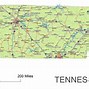 Image result for Map of Western Tennessee with Cities