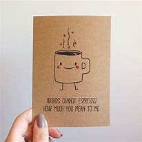Image result for Coffee Pun Card