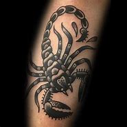 Image result for Traditional Scorpion Tattoo