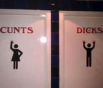Image result for Ironic Bathroom Signs