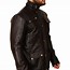 Image result for Dark Brown Leather Jacket