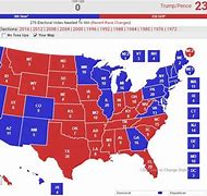 Image result for Biden vs Trump 2020 Electoral Map