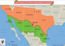 Image result for Arizona New Mexico Border Map