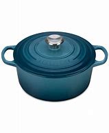Image result for Le Creuset Signature Enameled Cast Iron Round Dutch Oven, 5 1/2-Qt., Red | Williams Sonoma