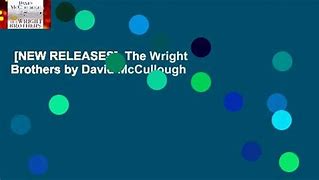 Image result for The Wright Brothers David McCullough Book