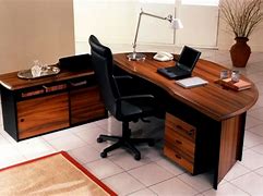 Image result for Black Modular Office Furniture with Corner Desk