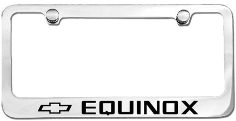 Equinox License Plate Frame ChevyMall