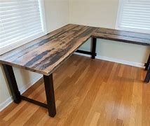 Image result for Reclaimed Wood Executive Desk