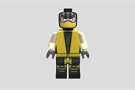 Image result for LEGO Scorpion Mortal Kombat Character