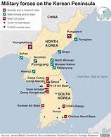 Image result for North Korea Military Map