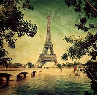 Image result for Vintage Paris Eiffel Tower