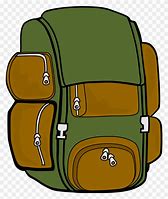 Image result for Open Backpack Clip Art