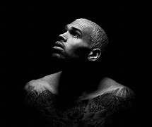 Image result for Chris Brown Black and White Pic